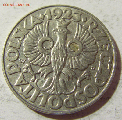 50 грош 1923 Польша №1 03.10.2021 22:00 МСК - CIMG5777.JPG