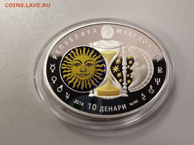 10денар 2014 Македония- Козерог, Ag925, до 03.10 - Z Зодиак-Козерог-3