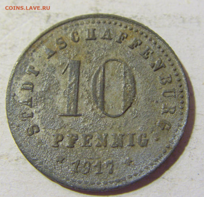 Нотгельд 10 пф 1917 Ашаффенбург №2 03.10.2021 22:00 МСК - CIMG6243.JPG