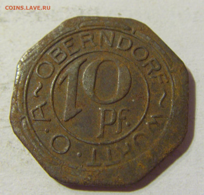 Нотгельд 10 пф 1918 Оберндорф №1 03.10.2021 22:00 МСК - CIMG6271.JPG