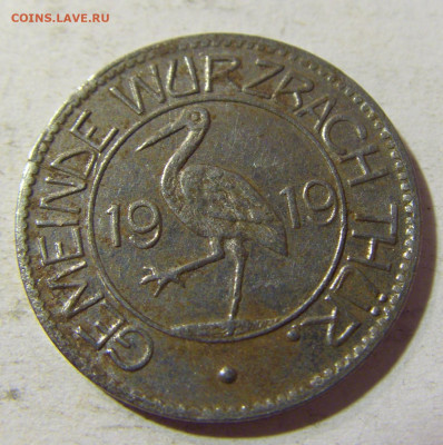 Нотгельд 10 пф 1919 Вюрцбах №1 03.10.2021 22:00 МСК - CIMG6293.JPG