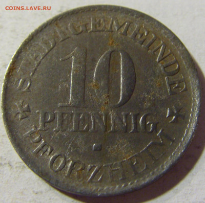 Нотгельд 10 пф 1918 Пфорцхайм №1 03.10.2021 22:00 МСК - CIMG6294.JPG