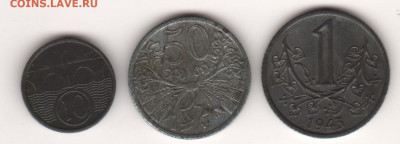 Богемия и Моравия 1941-43 (3 шт.) - Богемия и Моравия1
