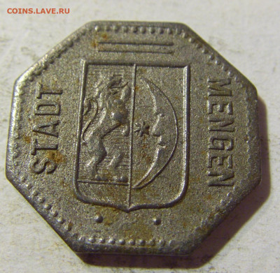 Нотгельд 5 пф 1918 Менген №1 03.10.2021 22:00 МСК - CIMG6316.JPG