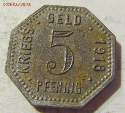 Нотгельд 5 пф 1918 Менген №1 03.10.2021 22:00 МСК - CIMG6314.JPG