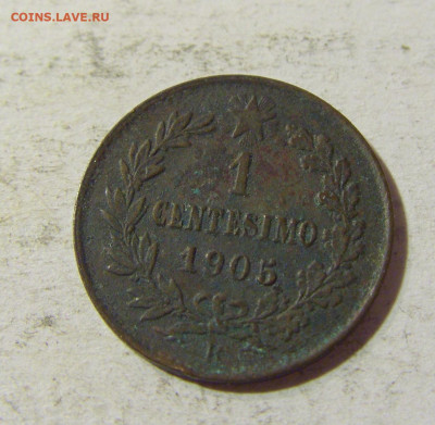 1 чентезимо 1905 Италия №1 03.10.2021 22:00 М - CIMG6515.JPG