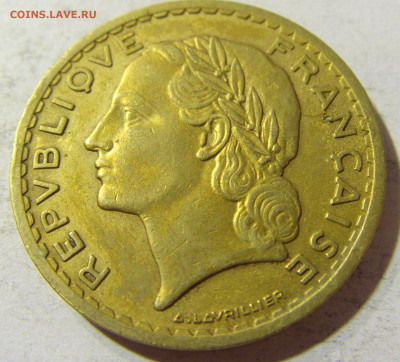 5 франков 1946 ал. бронза Франция №1 03.10.2021 22:00 М - CIMG6561.JPG