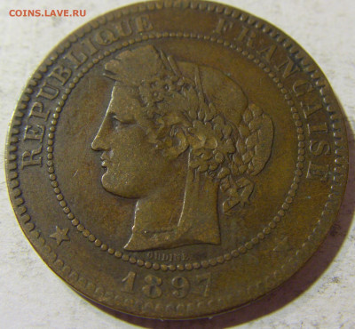 10 сантим 1897 Франция №1 03.10.2021 22:00 М - CIMG6589.JPG