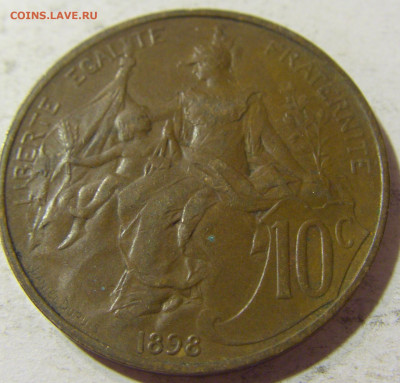 10 сантим 1898 Франция №1 03.10.2021 22:00 М - CIMG6595.JPG