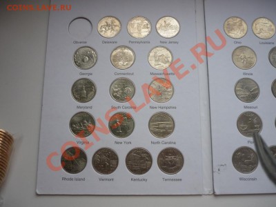 квотеры "штаты" в альбоме 1200 рублей - P1010761.JPG