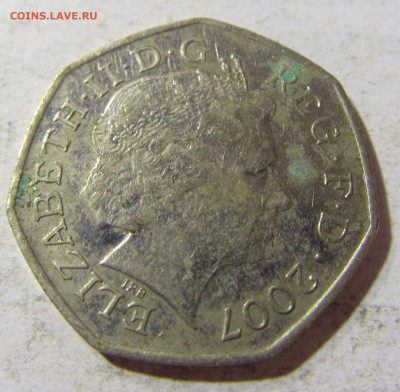 50 пенсов 2007 бойскауты Англия №1 03.10.2021 22:00 М - CIMG6668.JPG