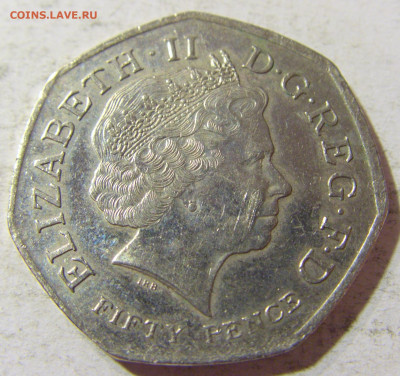 50 пенсов 2009 сады Кью Англия №1 03.10.2021 22:00 М - CIMG6680.JPG