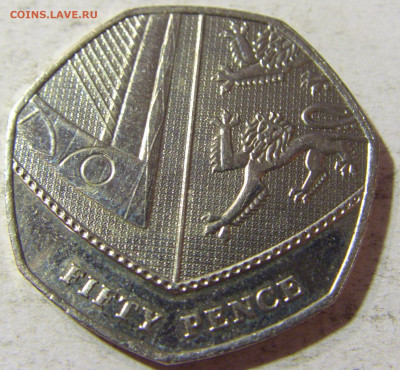 50 пенсов 2019 Англия №1 03.10.2021 22:00 М - CIMG6682.JPG