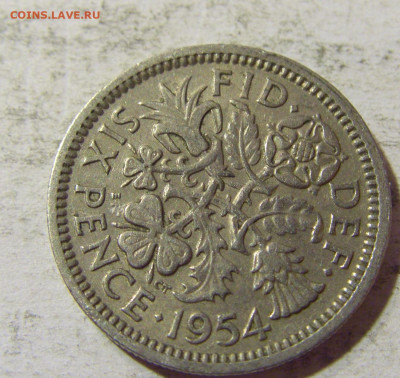 6 пенсов 1954 Англия №1 03.10.2021 22:00 М - CIMG6778.JPG