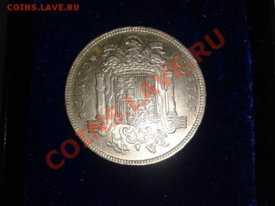 ИСПАНИЯ 5 песет 1949 до 30.10.11 в 22.30 - 2011-10-28 16.28.29