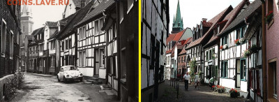 Нотгельды Германии. Обзорная тема. - Alter_Stadtkern_Luenen_-_Foto_Kreisbildstelle