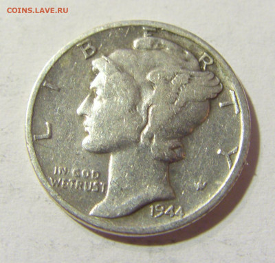 10 центов 1944 США №2 04.10.2021 22:00 МСК - CIMG6924.JPG