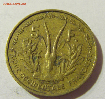 5 франков 1956 Зап. Африка №1 04.10.2021 22:00 МСК - CIMG7062.JPG