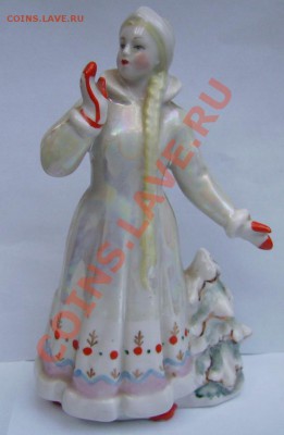 Статуэта фарфоравая. Снегурочка.1957г - 5555.JPG
