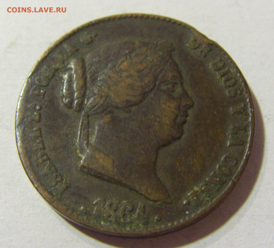 25 сентимо 1864 Испания №1 04.10.2021 22:00 МСК - CIMG7474.JPG