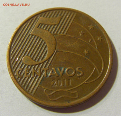 5 сентаво 2011 Бразилия №1 04.10.2021 22:00 МСК - CIMG7555.JPG