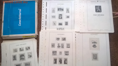листы LEUCHTTURM для марок Чехии и Словакии 1993-99 - 9
