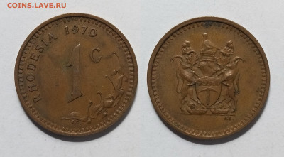 Родезия 1 цент 1970 года - 5.10 22:00 мск - IMG_20211001_184930