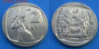 ЮАР - 2 ранда 1989 года до 10.10 - ЮАР 2 ранда, 1989