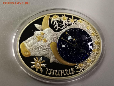 10денар 2014 Македония- Телец, Ag925, до 10.10 - Z Зодиак-Телец-2