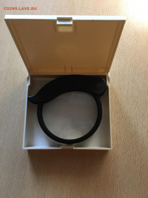 Лупа складная круглая ЛСК-471, СССР, 1993г. - image-04-10-21-04-27-2