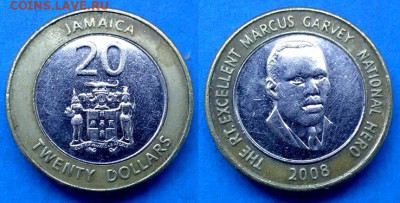 Магнетик) до 11.10 - Ямайка 20 долларов, 2008 магн