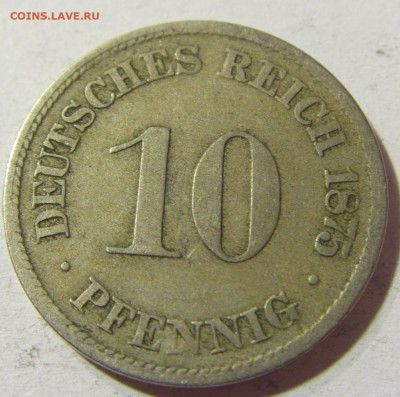 10 пфеннигов 1875 D Германия №1 09.10.2021 22:00 МСК - CIMG7793.JPG