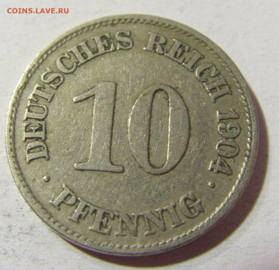 10 пфеннигов 1904 Е Германия №1 09.10.2021 22:00 МСК - CIMG7805.JPG