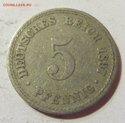 5 пфеннигов 1897 А Германия №1 09.10.2021 22:00 МСК - CIMG7837.JPG