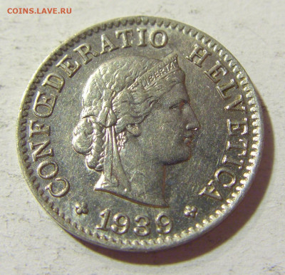 5 раппен 1939 Швейцария №1 09.10.2021 22:00 МСК - CIMG7923.JPG