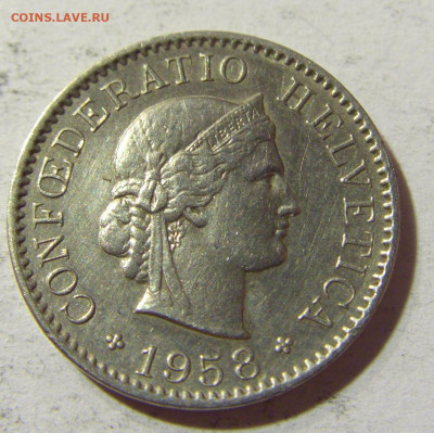 5 раппен 1958 Швейцария №1 09.10.2021 22:00 М - CIMG7931.JPG