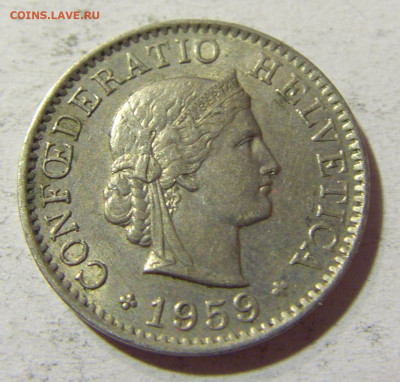5 раппен 1959 Швейцария №1 09.10.2021 22:00 М - CIMG7935.JPG