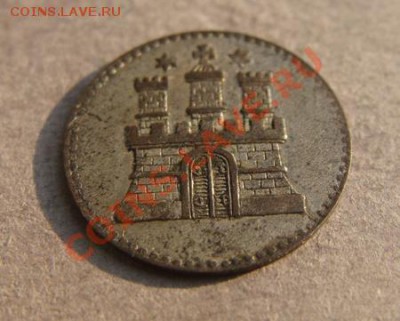 - Германия- Гамбург 1 дрейлинг 1855 - 03.11.2011 в 22.00 - Coin1253(3)