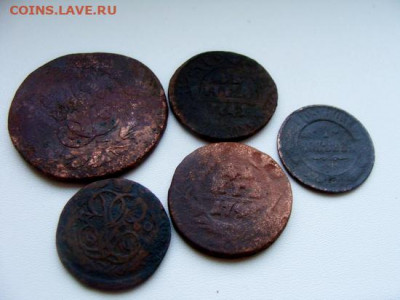 2к 1768;1к 1903;деньга 1747,1741,1760 - DSC05496.JPG