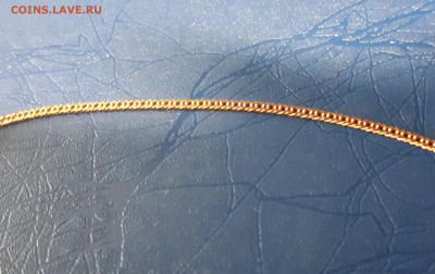 Цепь золото 585, 70 см, 5.2гр. до 08.07.20 - 1 (5)