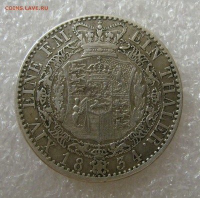 Королевство Ганновер и Британия. Вильгельм IV. ТАЛЕР 1834 RR - Тл1834 (5).JPG