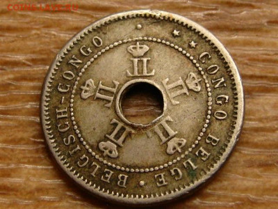 Бельгийское Конго 5 сантимов 1909 год-тип до 11.10 в 22.00М - IMG_1339.JPG
