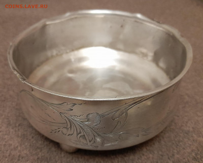 Плошка ( конфетница, салатник ) 84 проба. Вес 184 гр. - 20210928_182544