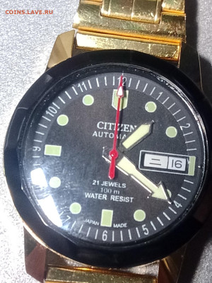 Часы Citizen Automatic до 10,10,21 в 22,00 - s