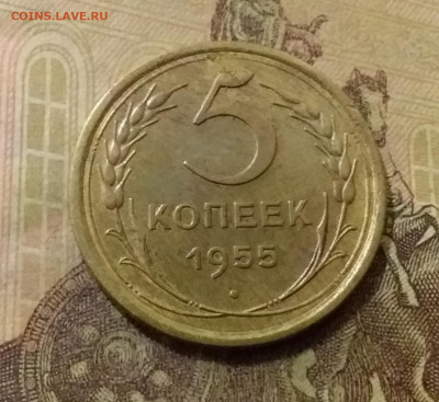 5 копеек 1955. До 14.10.21 в 22.00 - 20211009_220941
