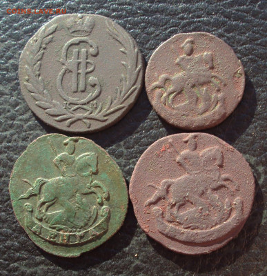 полушка 1793бб, денга 1791бб, 1793бб, копейка 1770 сибирь - DSC09633 (2)