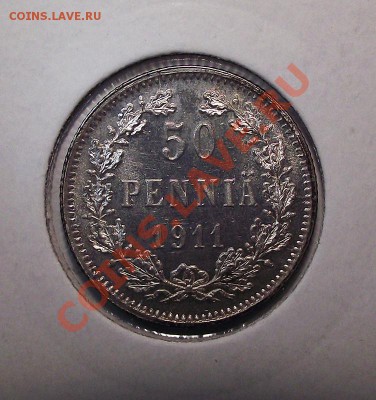 50 пенни 1911 (рус. Финляндия) в холдере до 30.10 Состояние! - 50_1911_bm