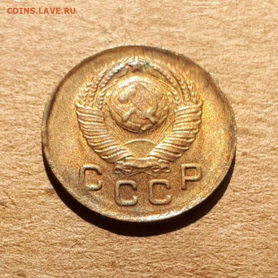 1 копейка 1961 UNC,мешок,шт.блеск+1 коп 1949  16.10. 22-30 - 20211008_232420