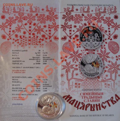 Продажа монет Республики Беларусь (пополняемая) - 1