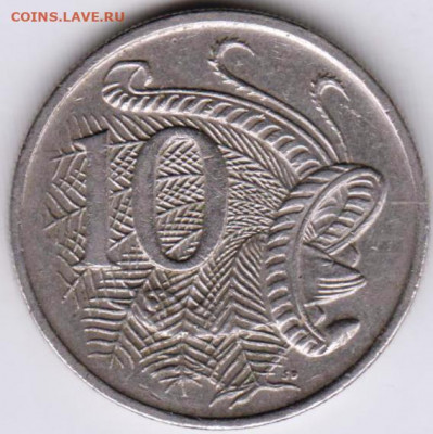 АВСТРАЛИЯ 10 центов1988 г. до 18.10.21 г. в 23.00 - 025